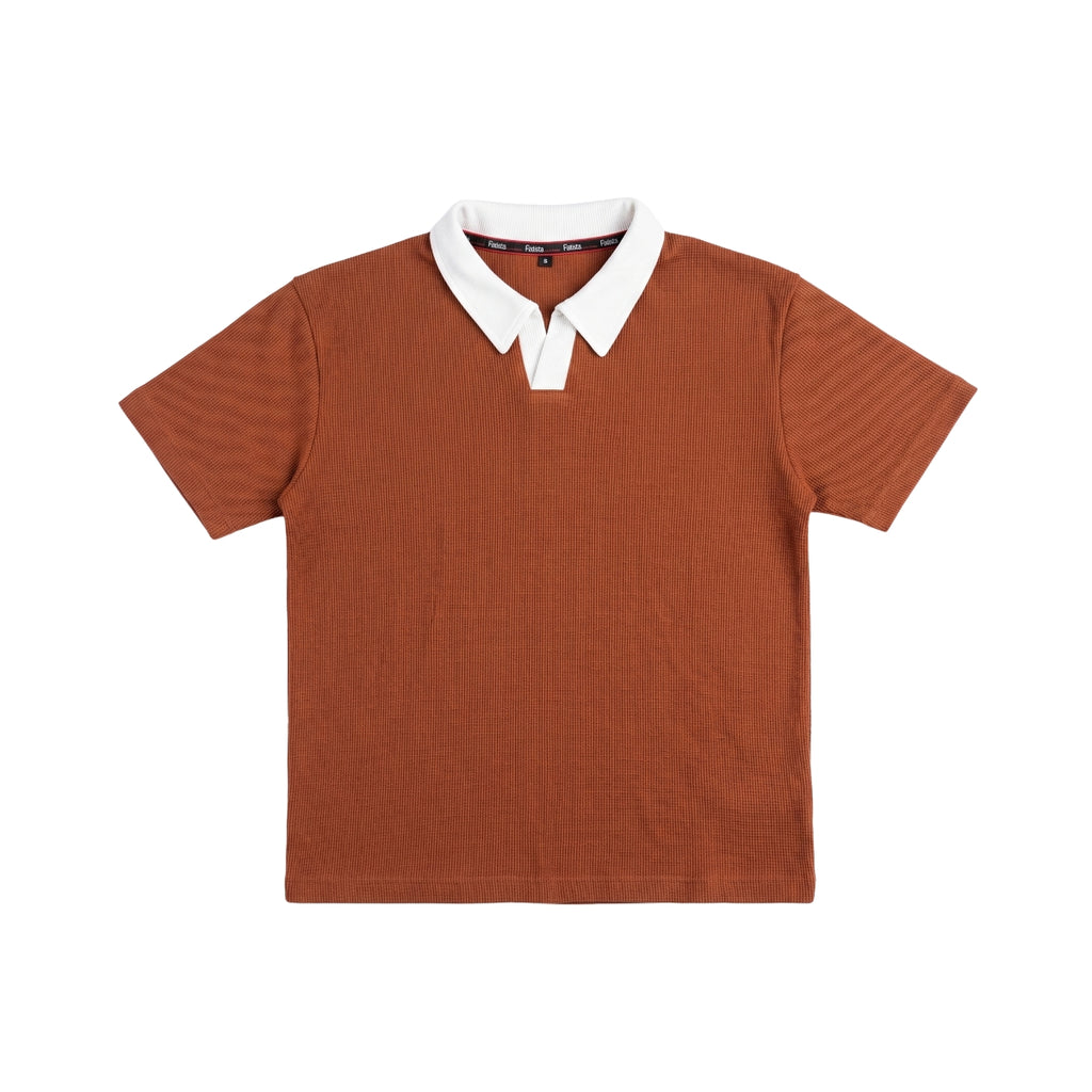 The Waffle Polo - Classic Brown